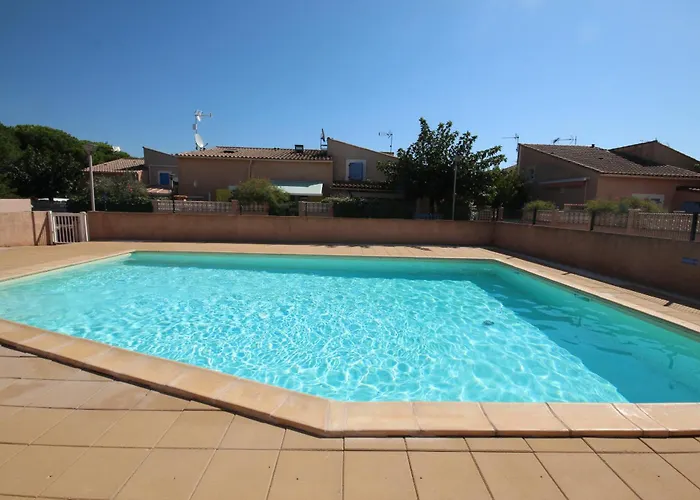 Villa Plein Sud Semi Climatisee- 4 Couchages, En Les Ondines Avec Piscine Commune, 500 M De La Lrond28 Portiragnes